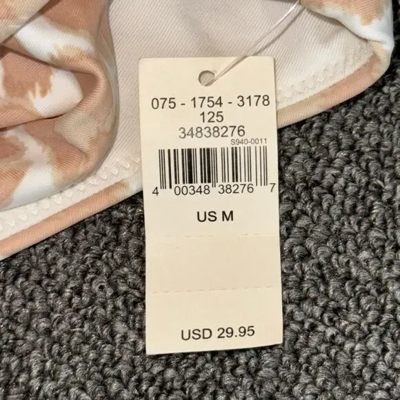 Aerie Leopard High Cut Cheeky Bikini Bottom (M) Tan Beige NEW NWT Boho Swimwear - Picture 5 of 8